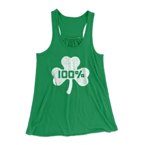 100% Irish Women's Flowey Tank Top