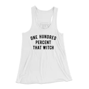 100% That Witch Women's Flowey Tank Top