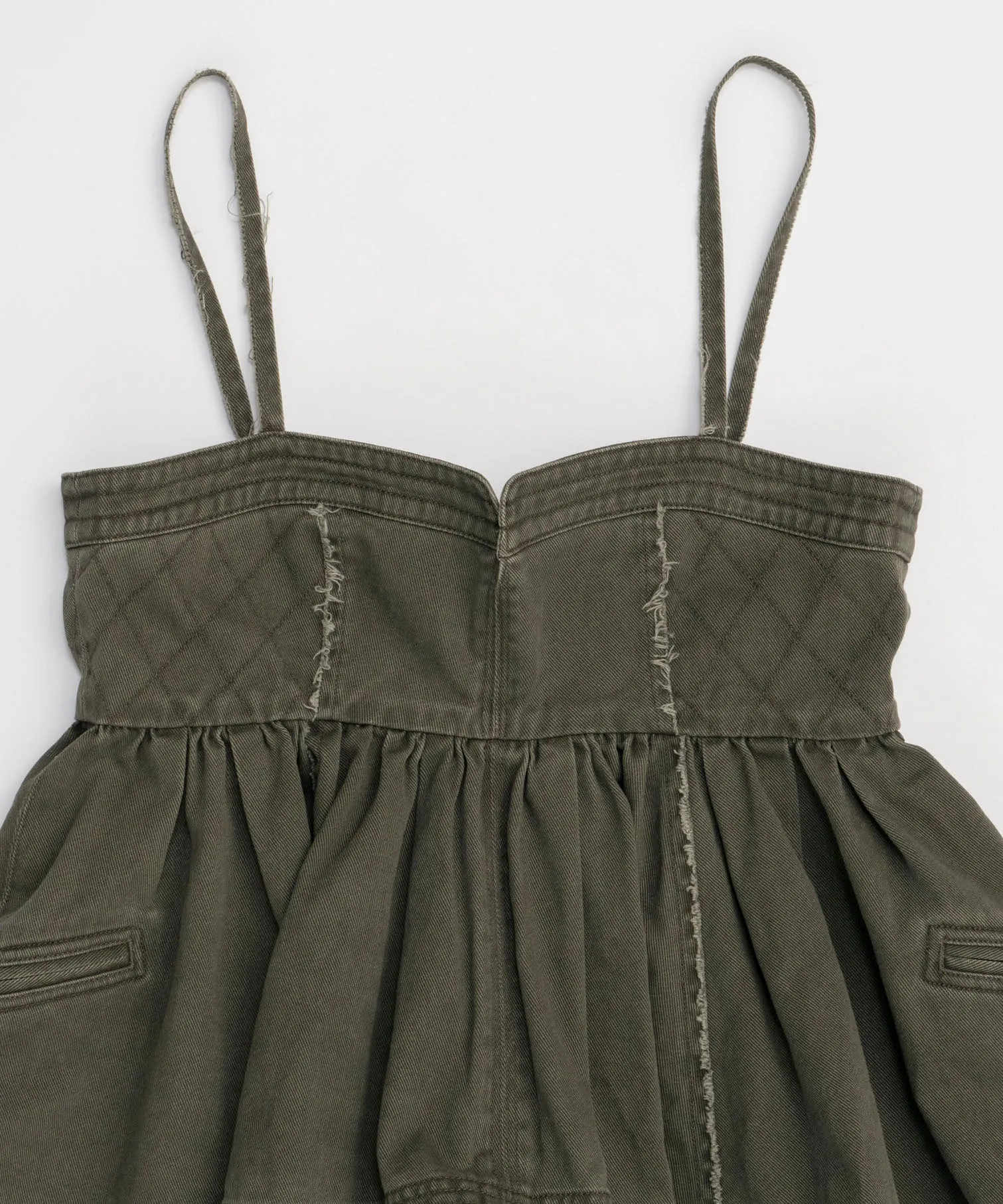 【25SUMMER PRE-ORDER】Washed Peplum Tops