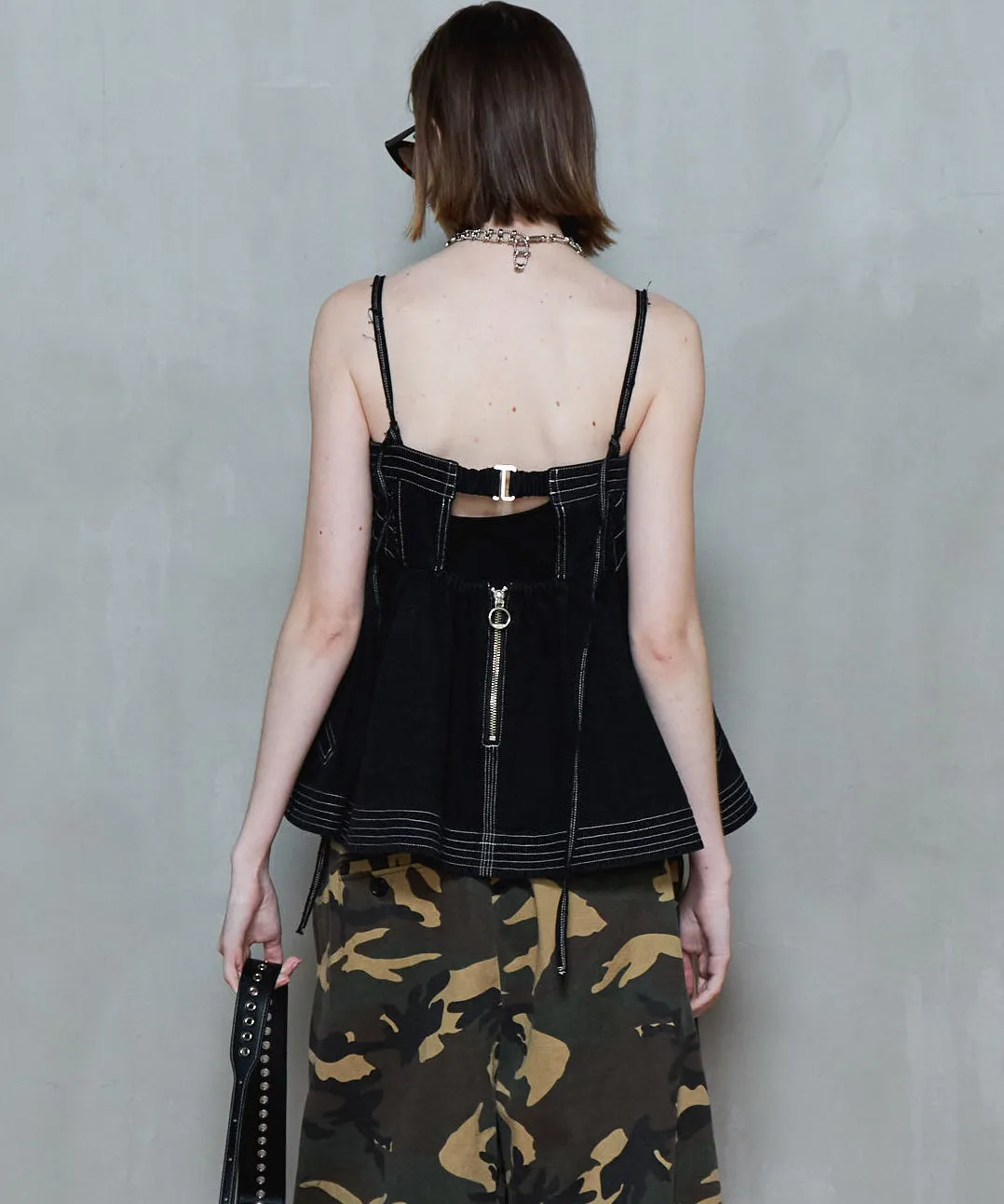 【25SUMMER PRE-ORDER】Washed Peplum Tops