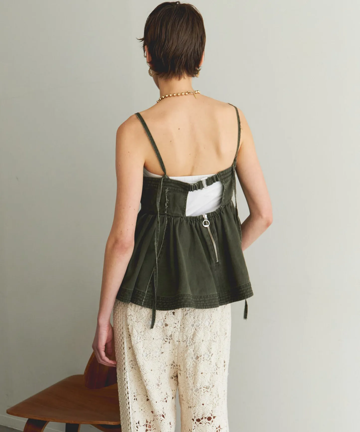 【25SUMMER PRE-ORDER】Washed Peplum Tops
