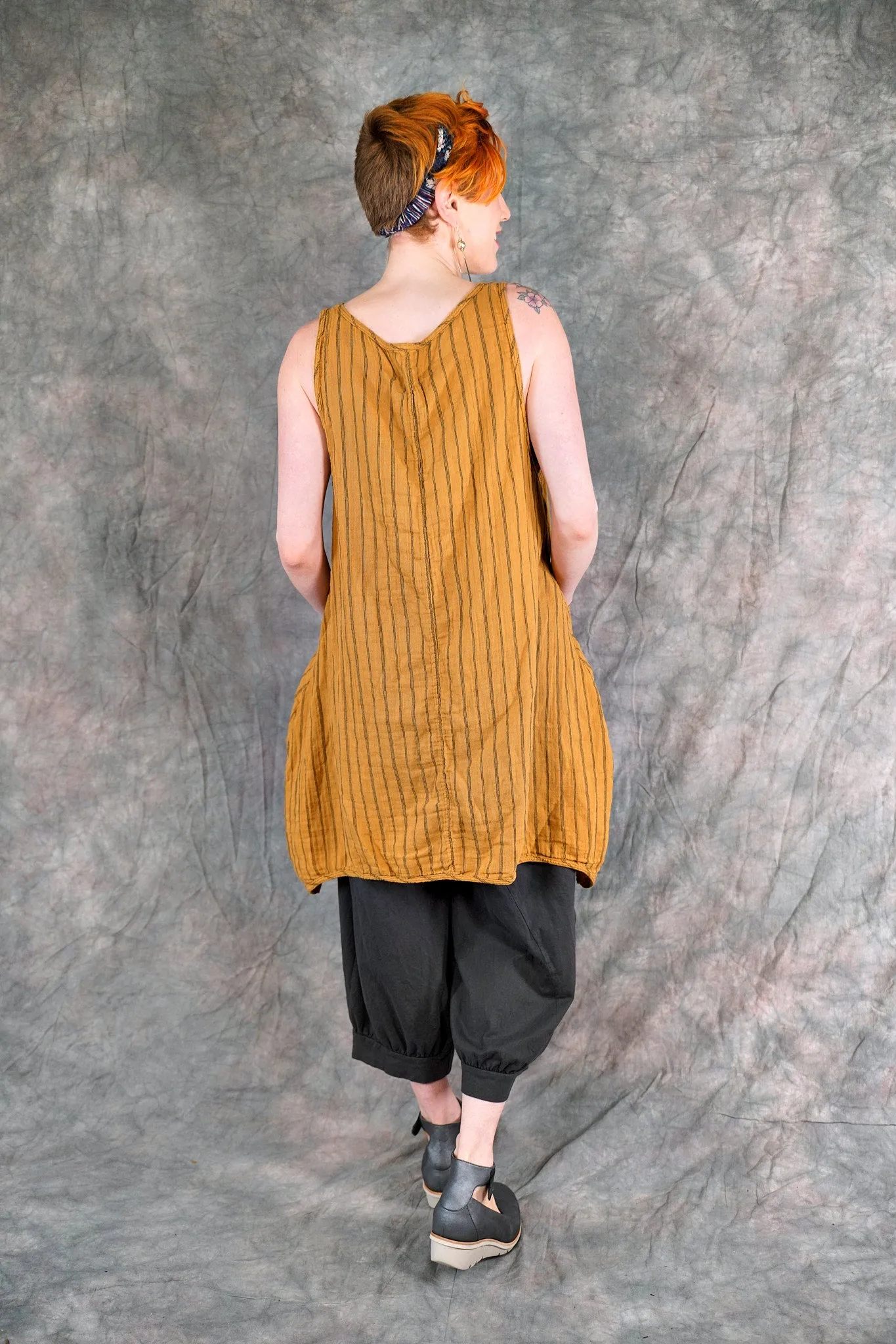 3326 Cropped Bloomers Faded Iron