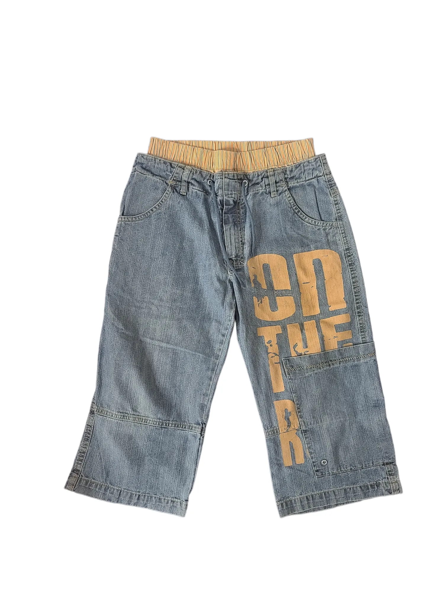 90s denim street pants