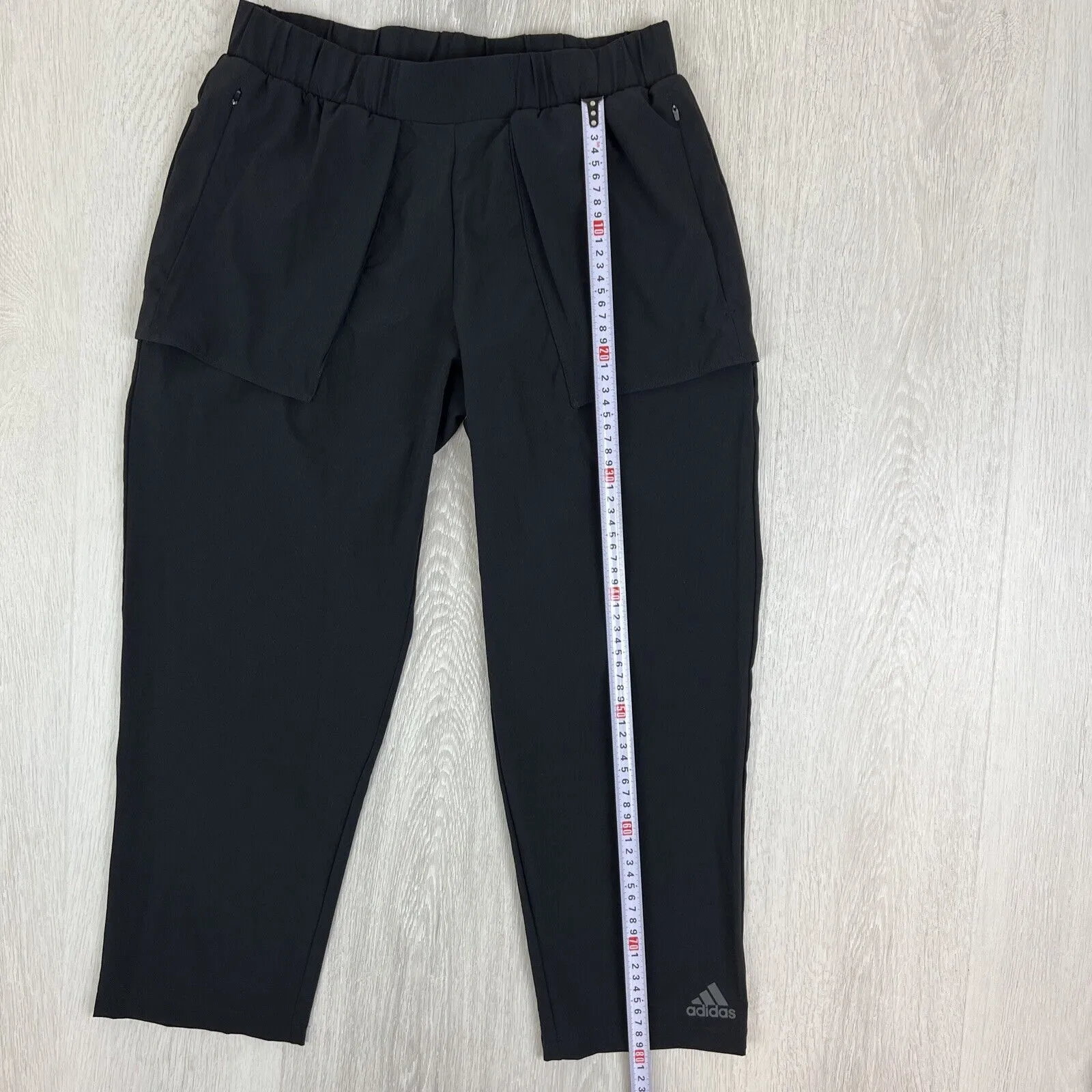 Adidas Women’s External Pocket Cropped Trackies Track Pants Size Small