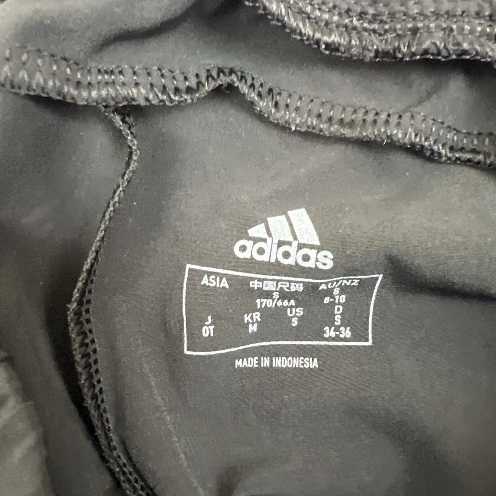 Adidas Women’s External Pocket Cropped Trackies Track Pants Size Small