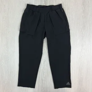 Adidas Women’s External Pocket Cropped Trackies Track Pants Size Small