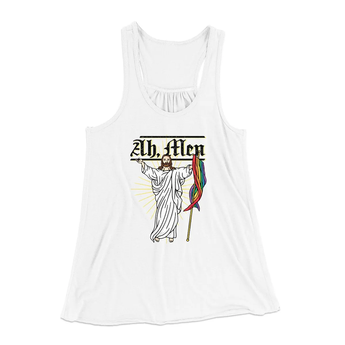 Ah, Men Women's Flowey Tank Top
