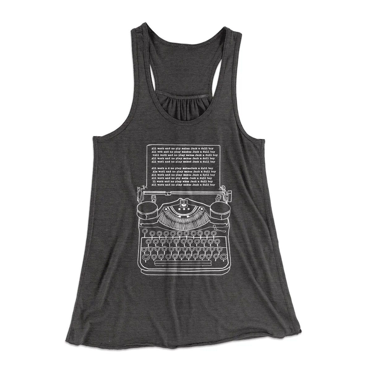 All Work and No Play Women's Flowey Tank Top