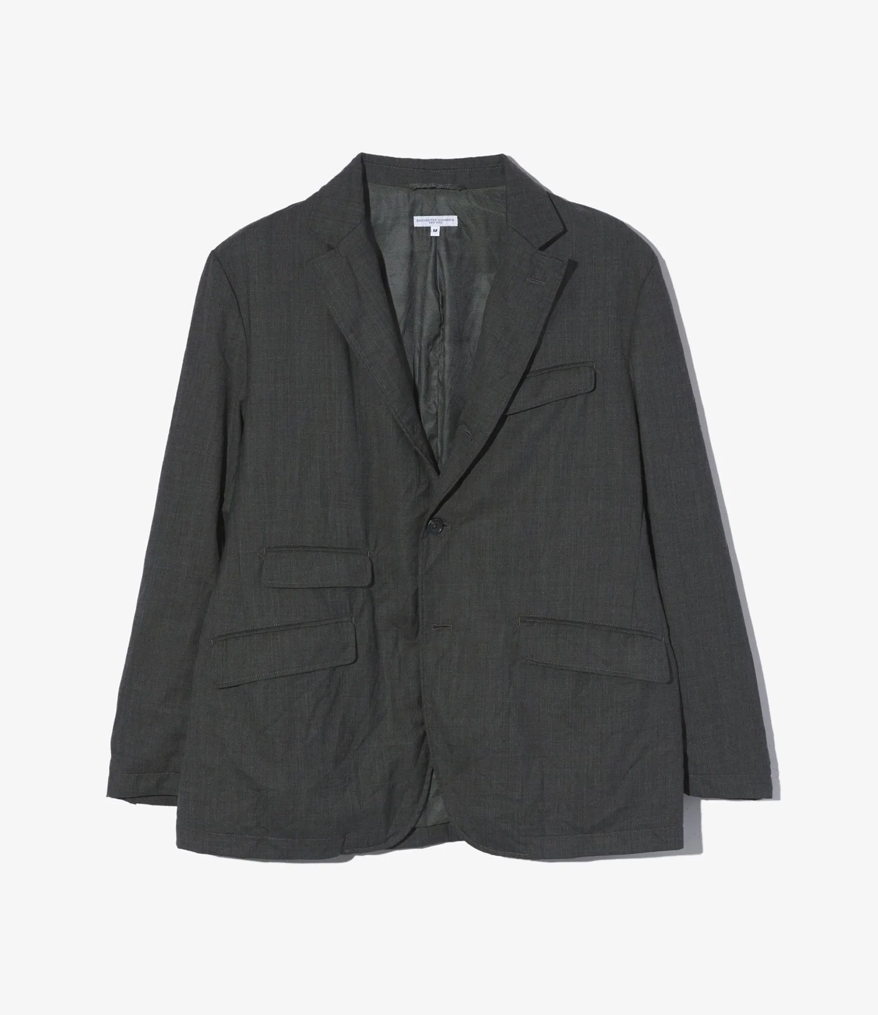 Andover Jacket – Charcoal Tropical Wool