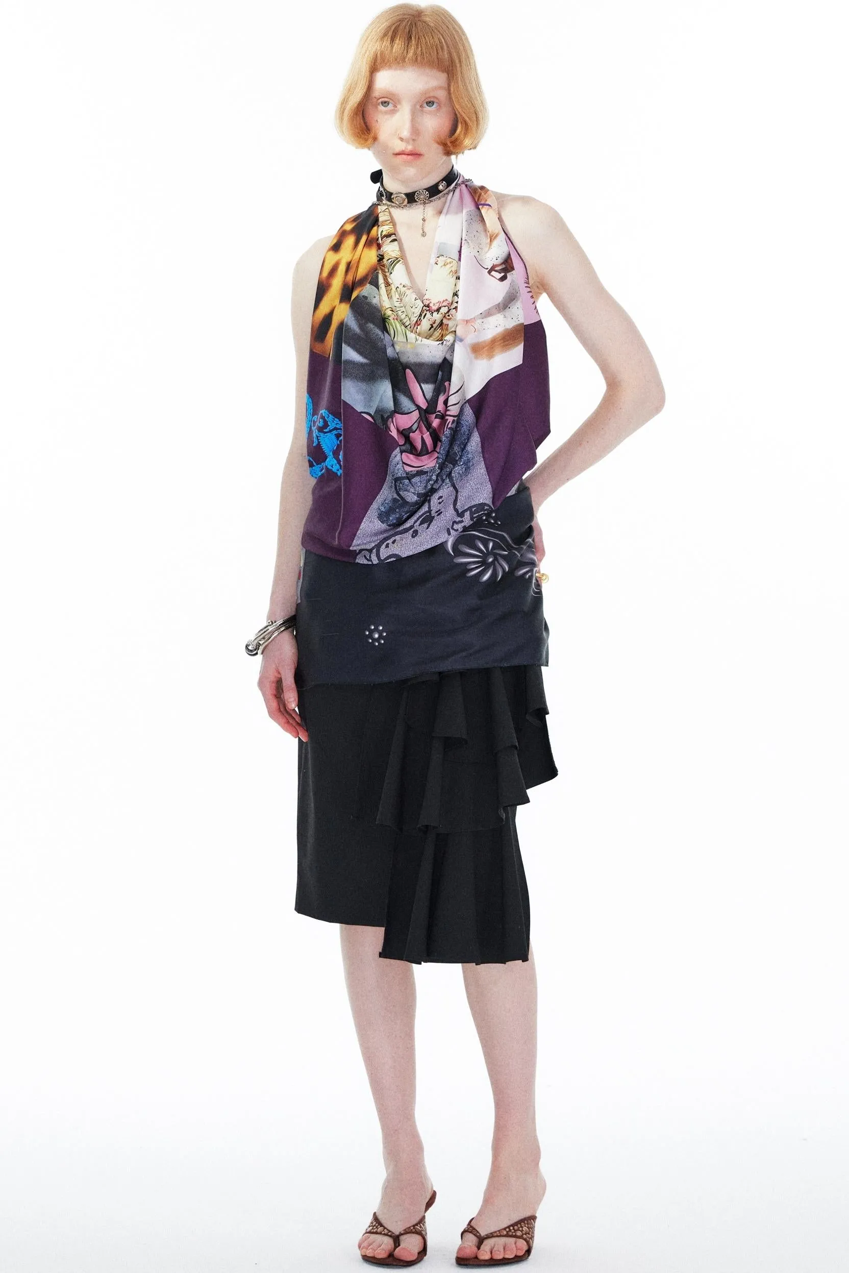 Artistic Silk Shawl