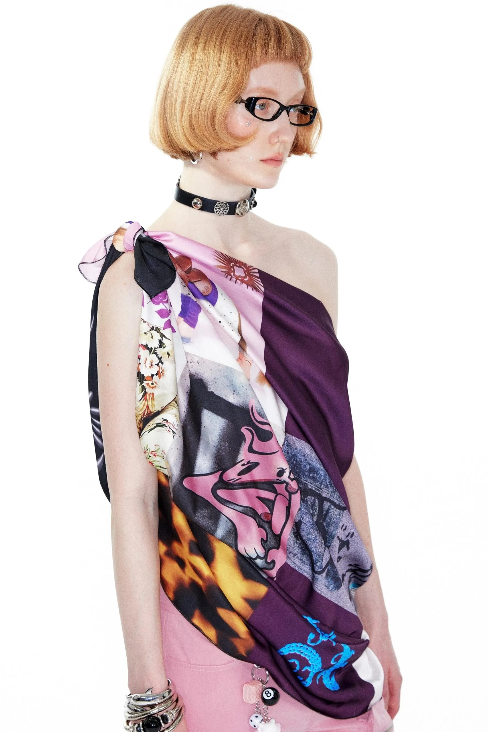 Artistic Silk Shawl