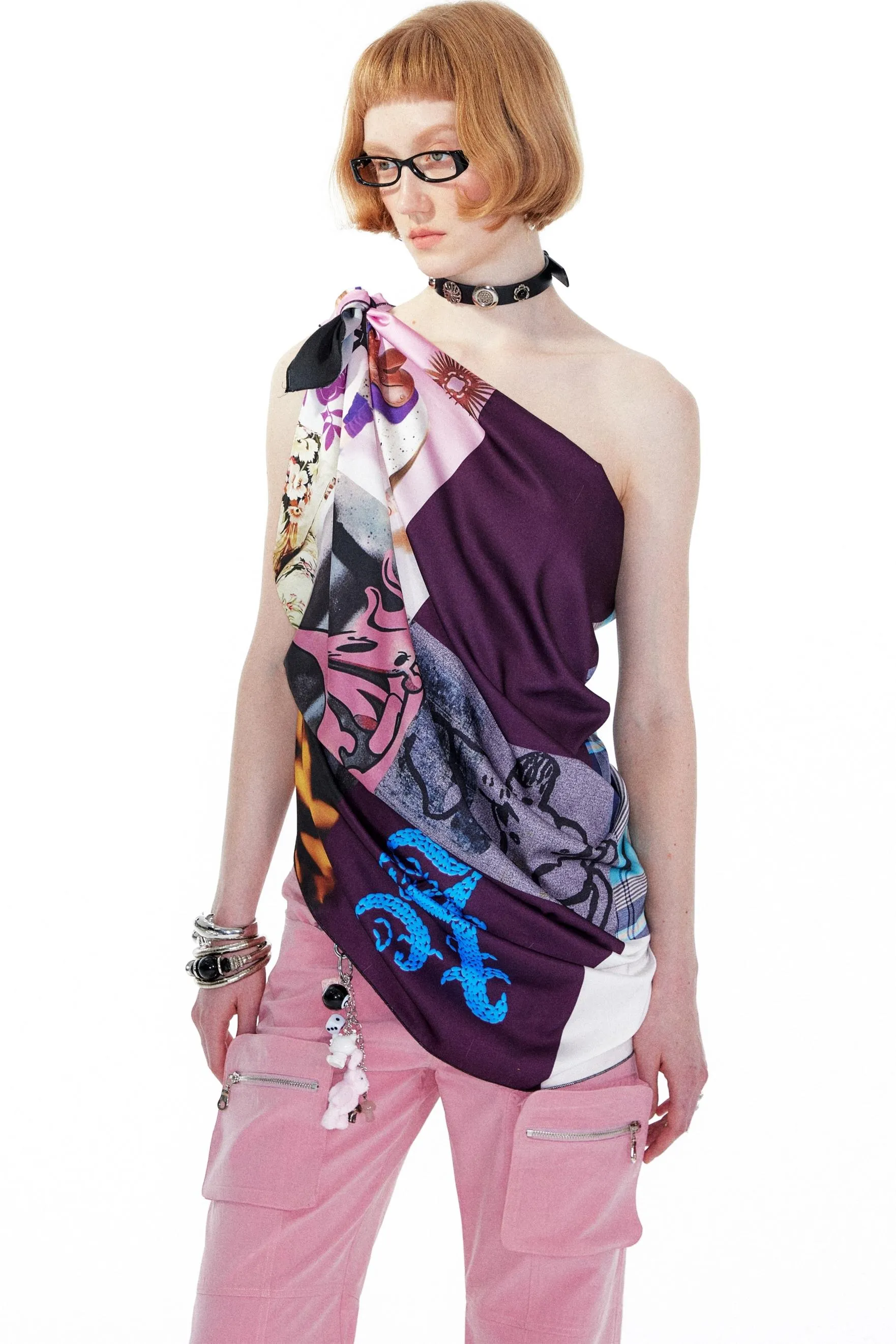 Artistic Silk Shawl