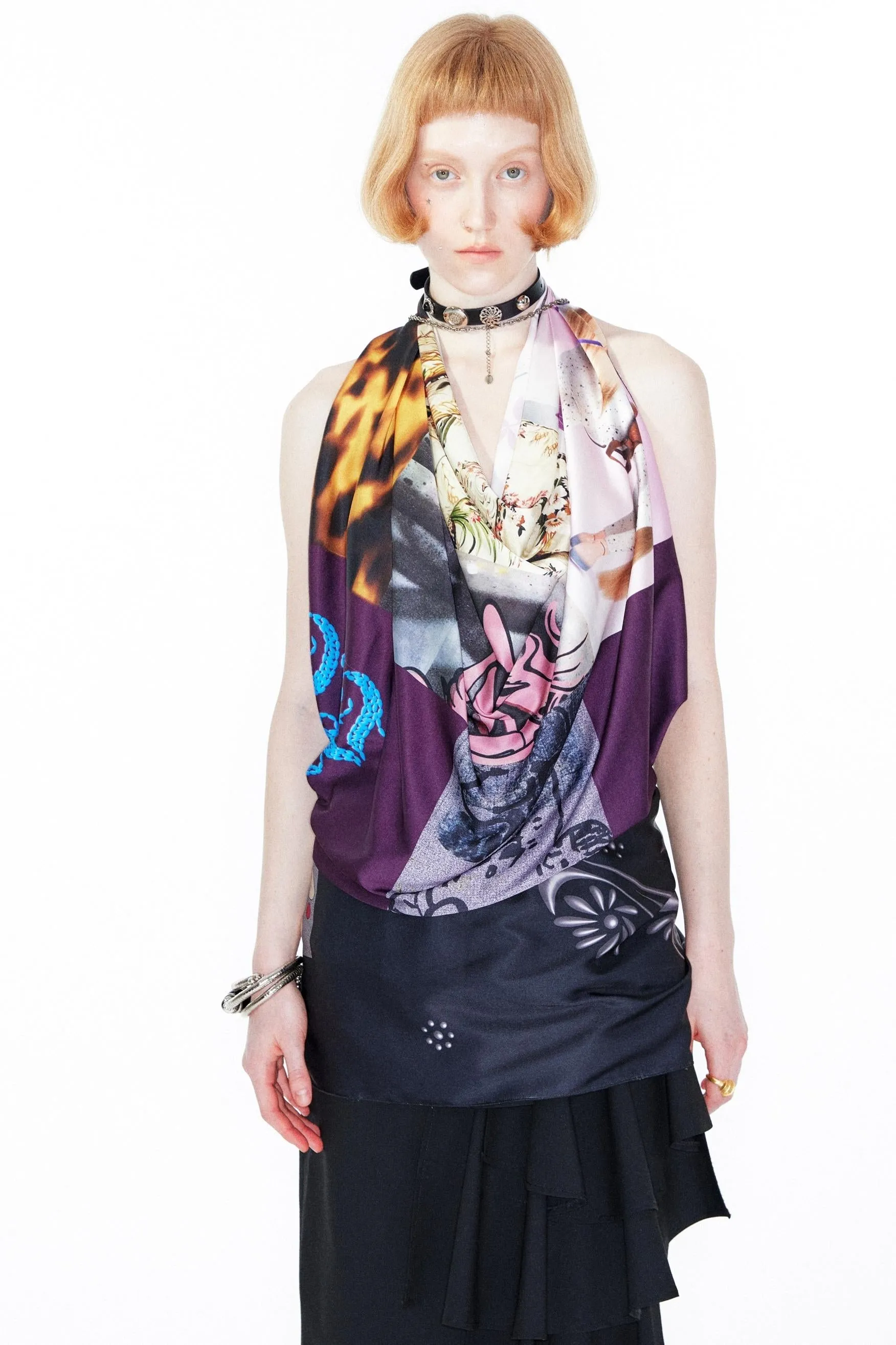 Artistic Silk Shawl