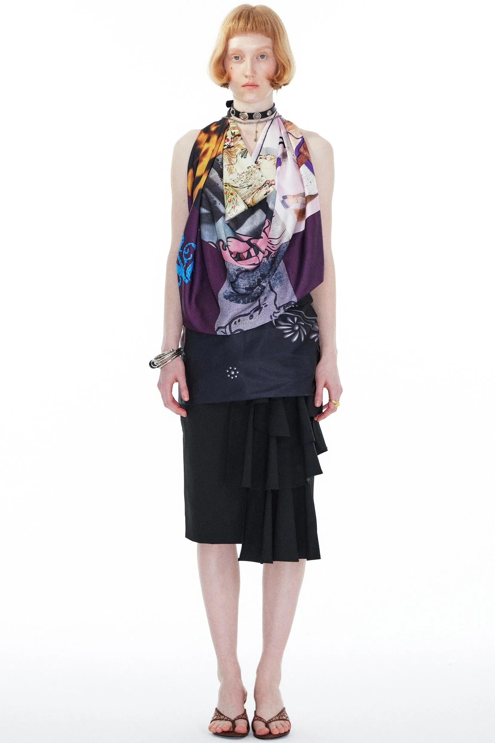 Artistic Silk Shawl
