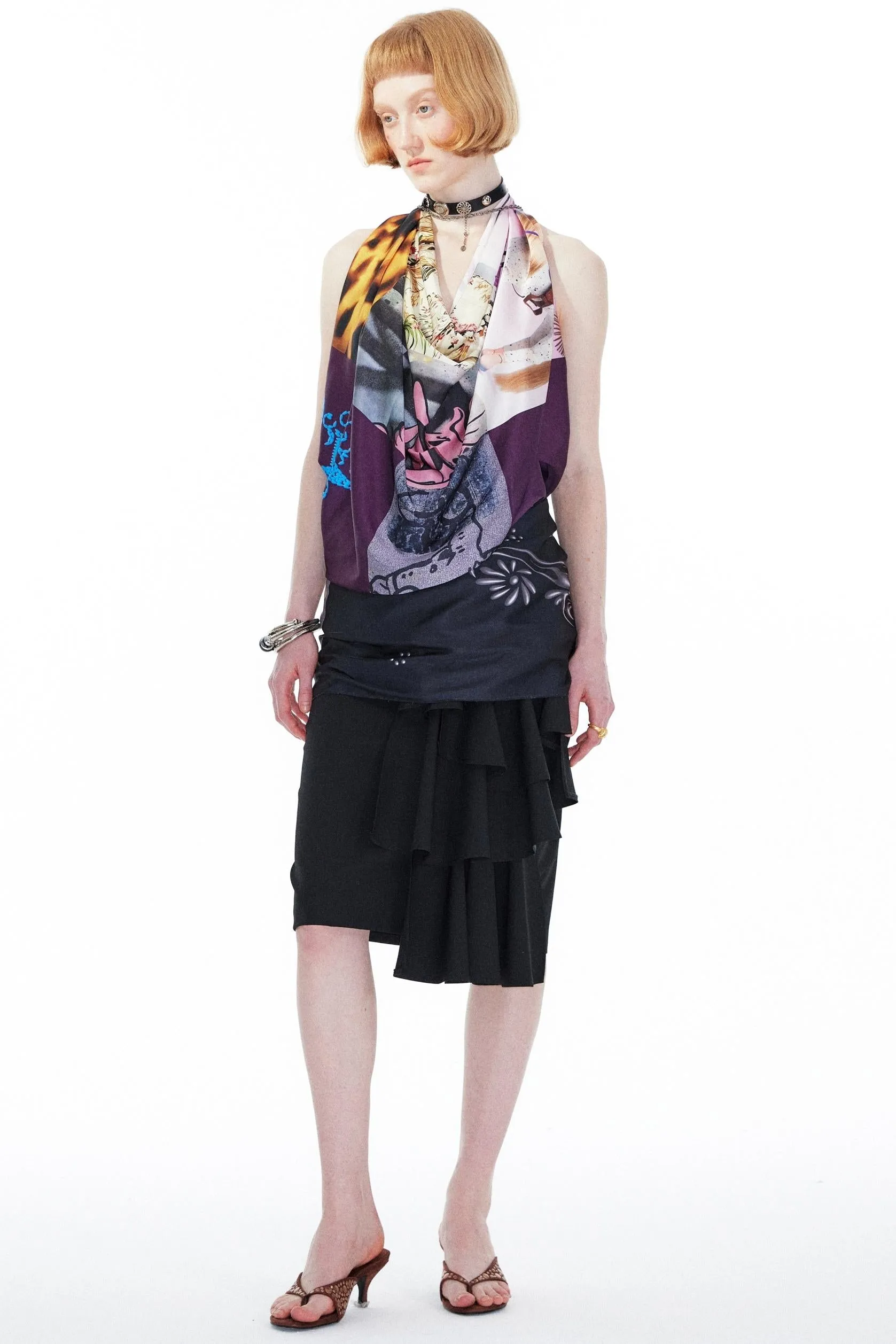 Artistic Silk Shawl