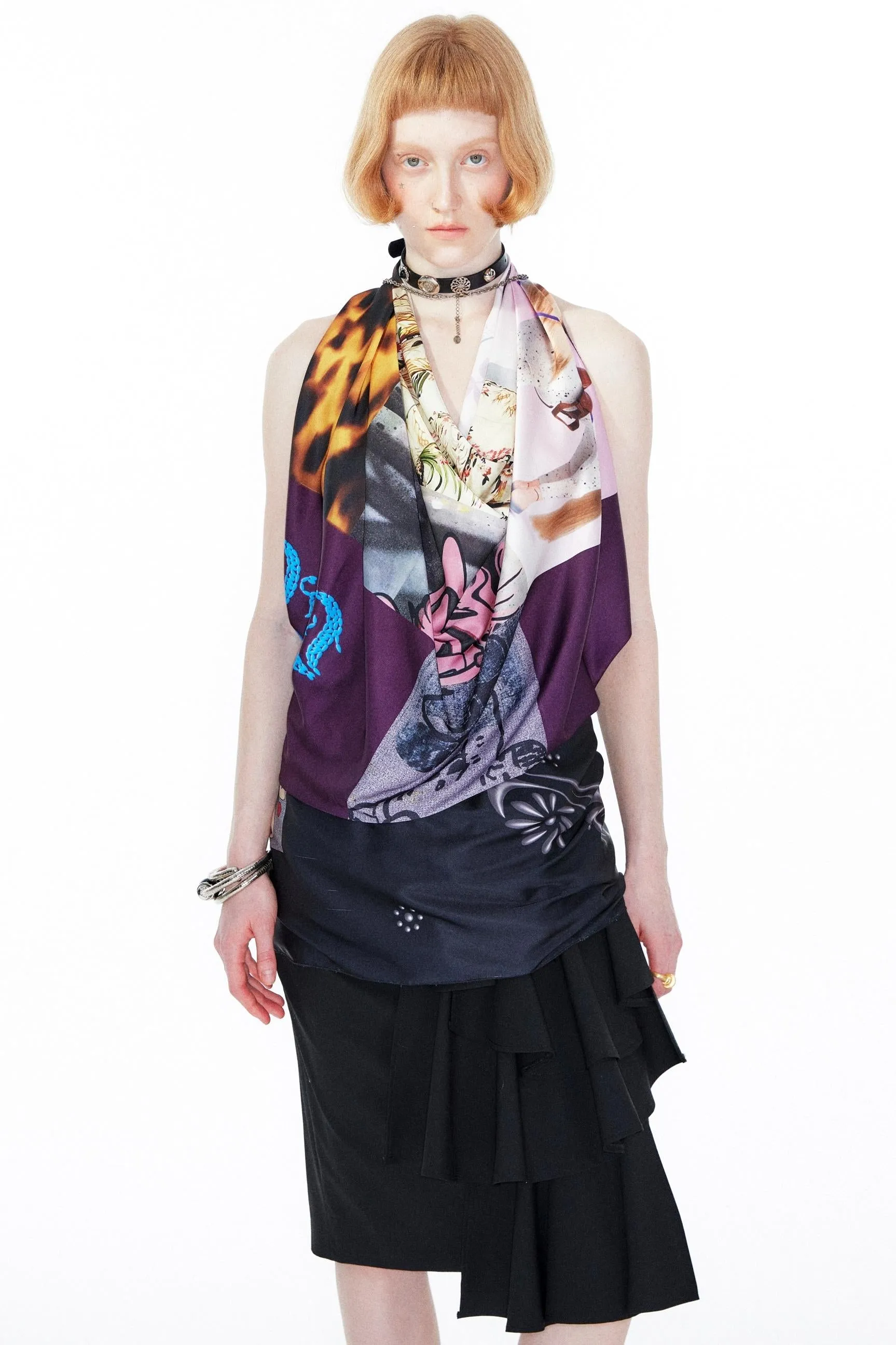 Artistic Silk Shawl