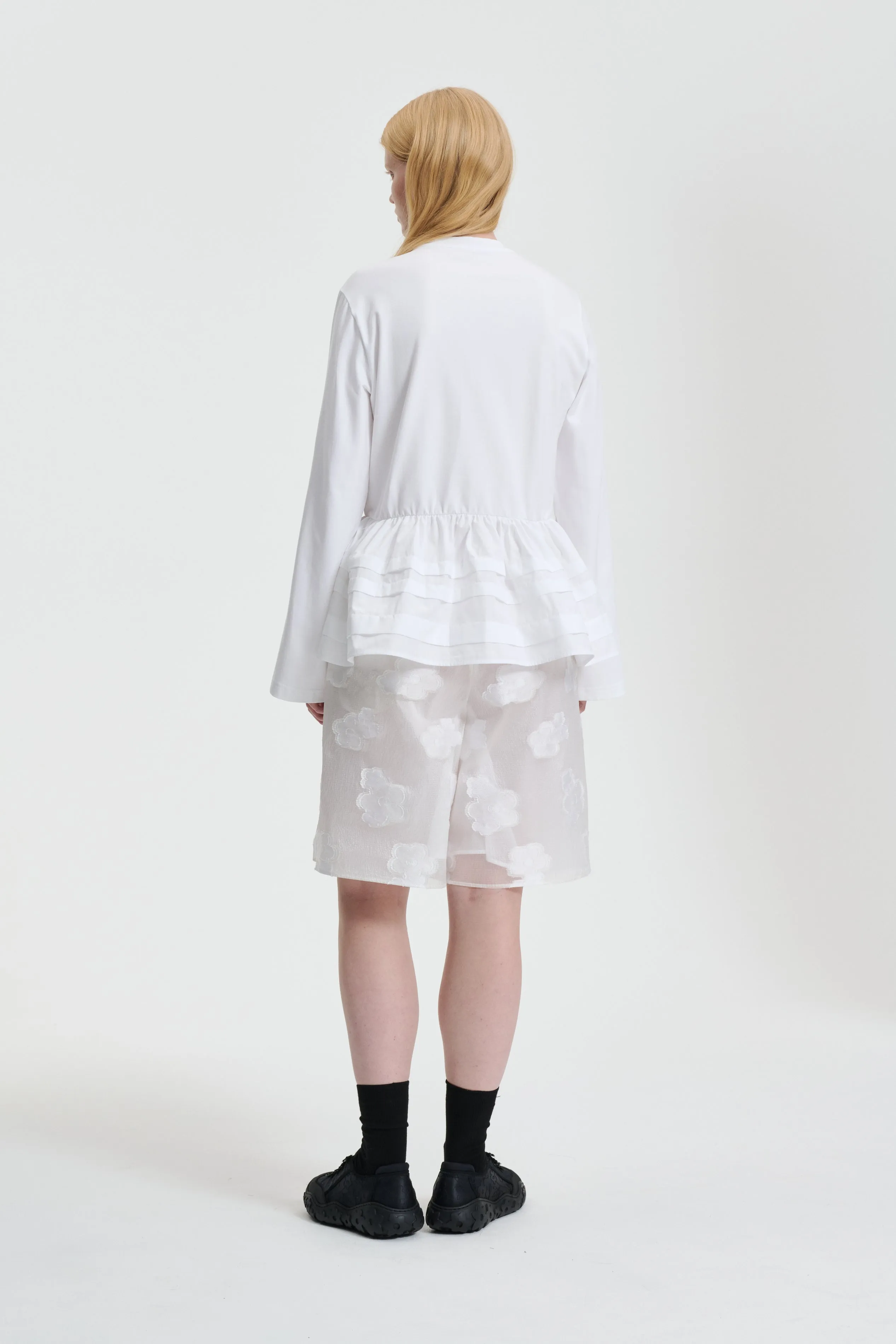 AUDREY | T-SHIRT JERSEY WHITE