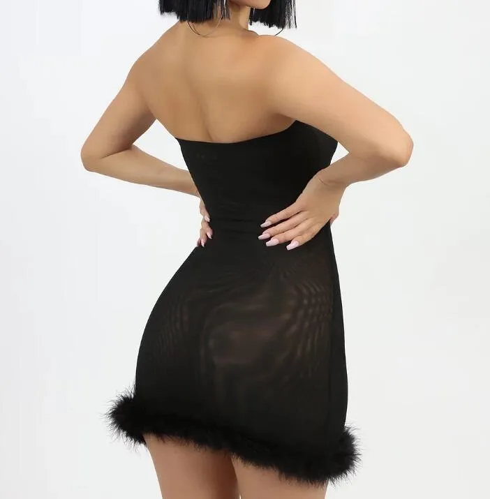 Baddie Bunny Mesh Dress