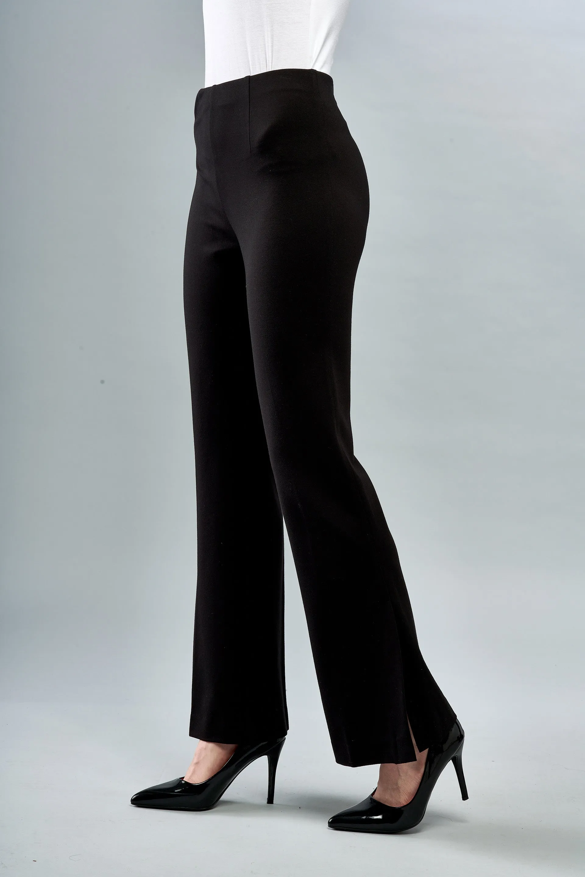 BCP1857AS Flared Solid Scuba Pants