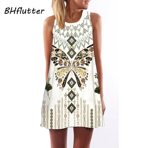 Beach Dress Sundress Casual Shift Dresses