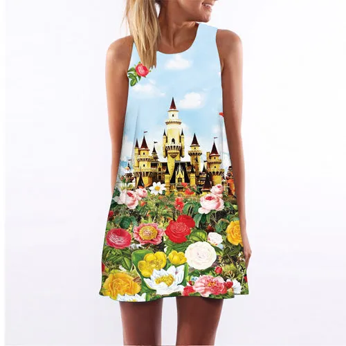 Beach Dress Sundress Casual Shift Dresses