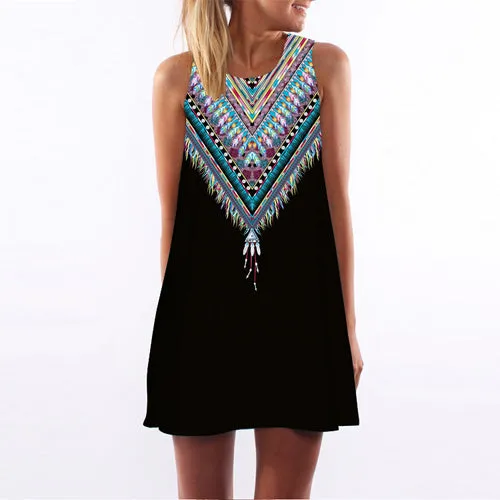 Beach Dress Sundress Casual Shift Dresses