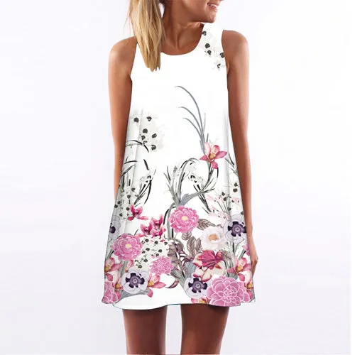 Beach Dress Sundress Casual Shift Dresses