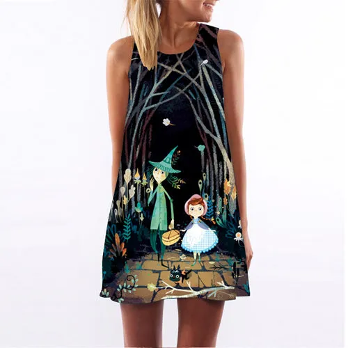 Beach Dress Sundress Casual Shift Dresses