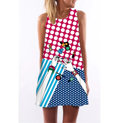 Beach Dress Sundress Casual Shift Dresses