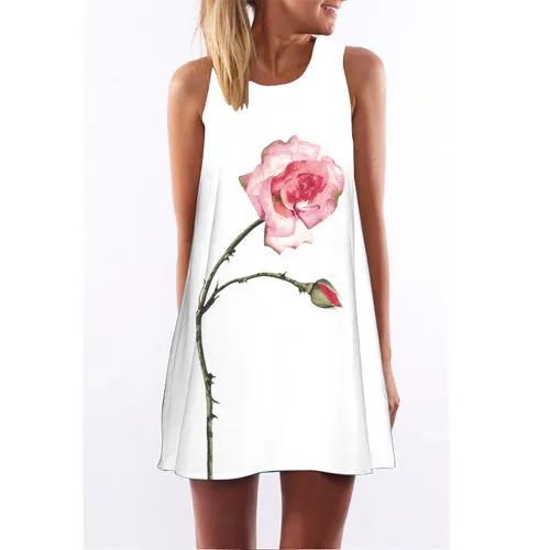 Beach Dress Sundress Casual Shift Dresses