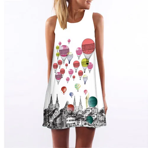 Beach Dress Sundress Casual Shift Dresses