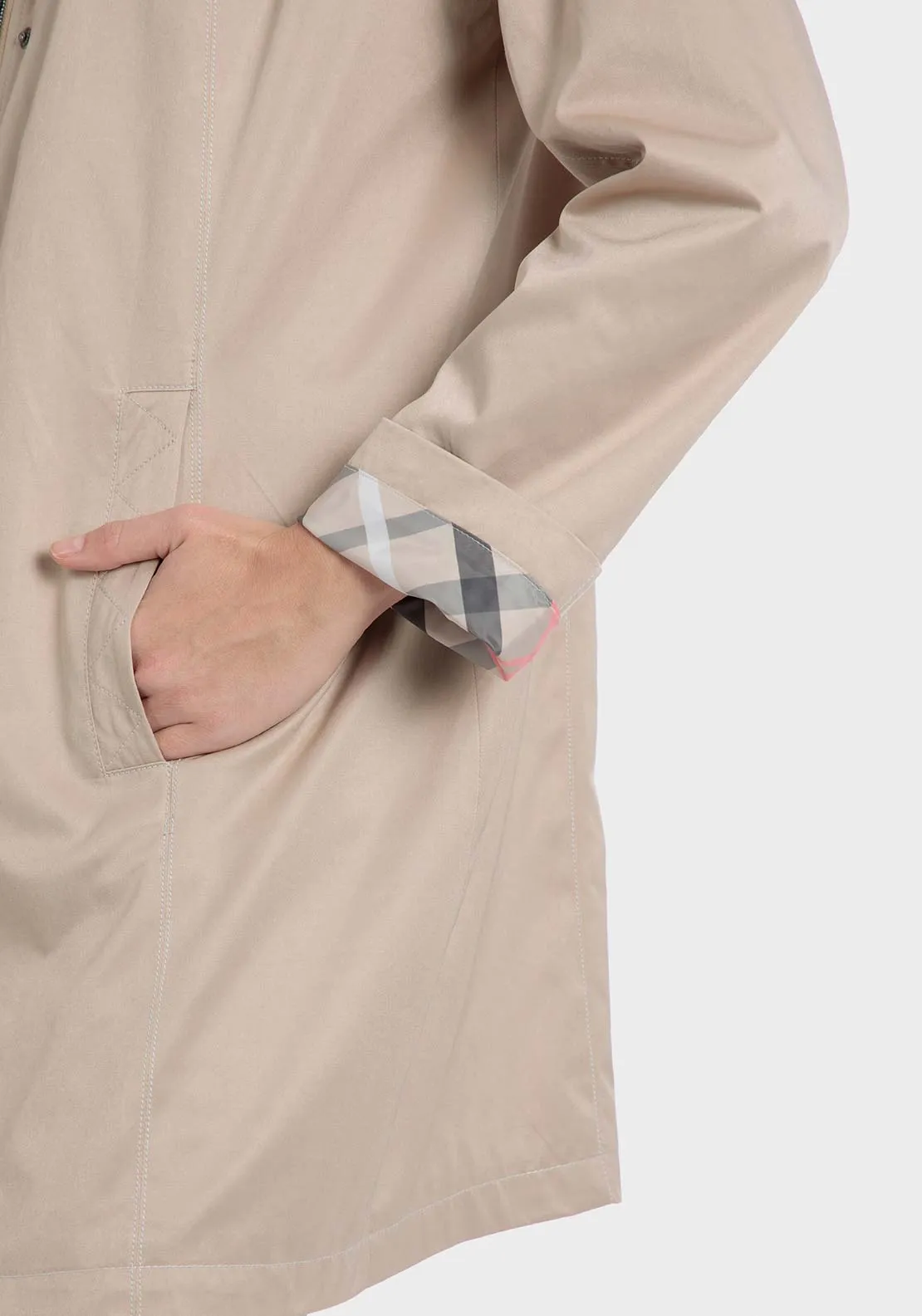 Beige trench coat - Beige