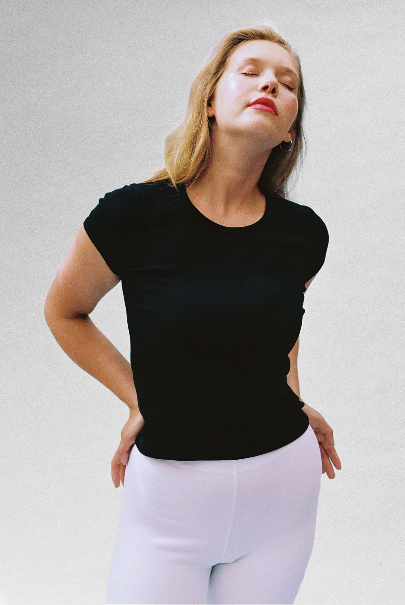 Bellevue Tee in Black