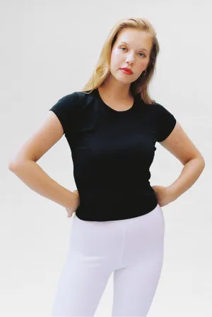Bellevue Tee in Black