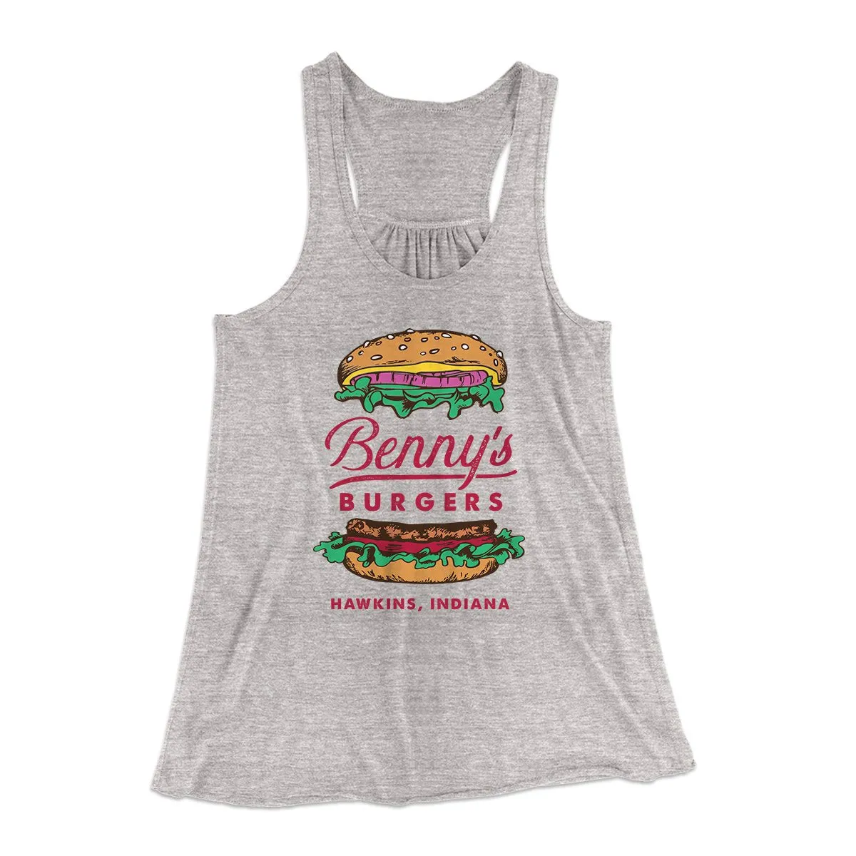 Benny's Burgers Women's Flowey Tank Top