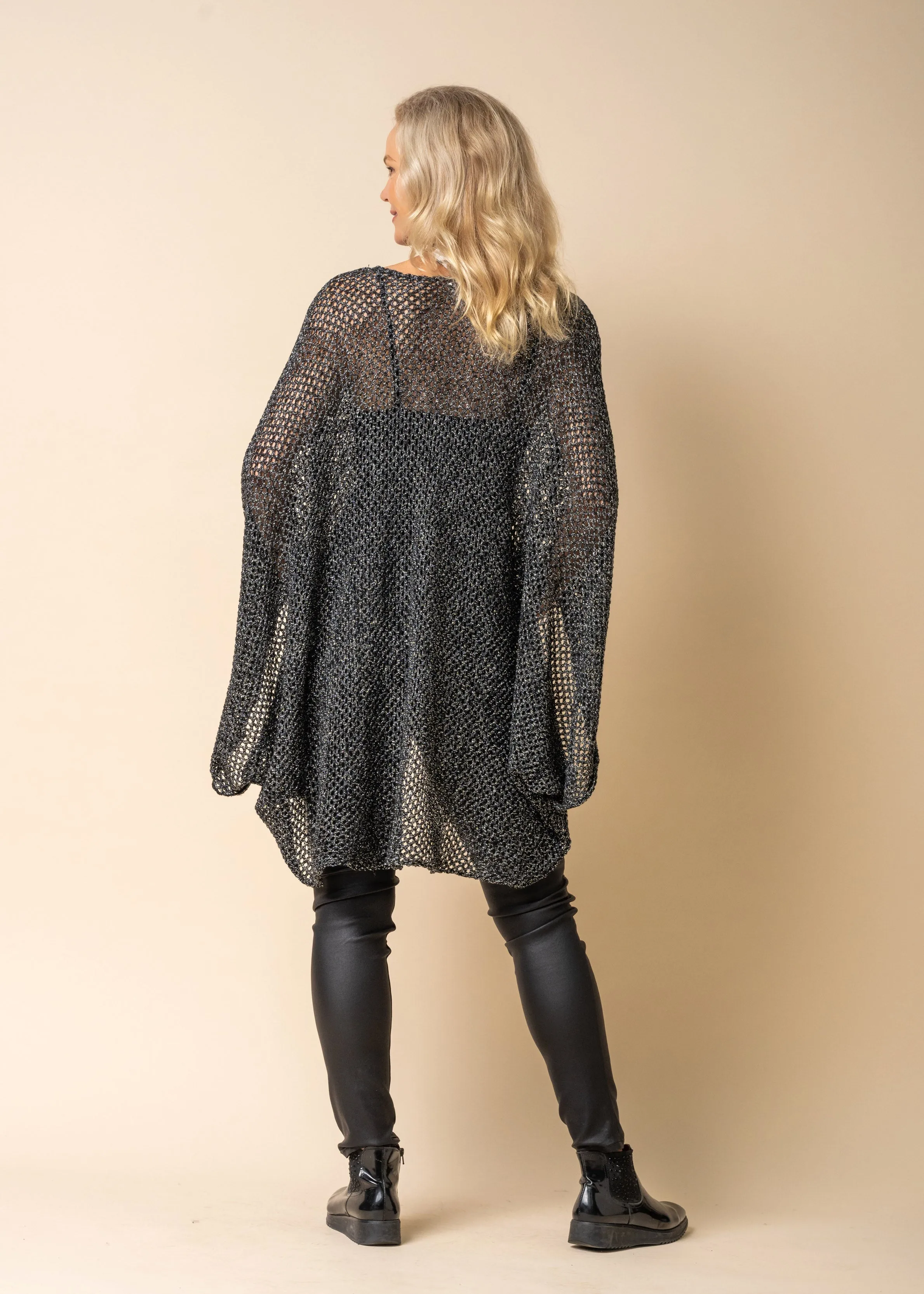 Bianca Knit Top in Onyx