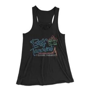 Biff Tannen's Pleasure Paradise Women's Flowey Tank Top