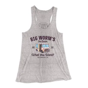 Big Worm's Ice Cream Women's Flowey Tank Top