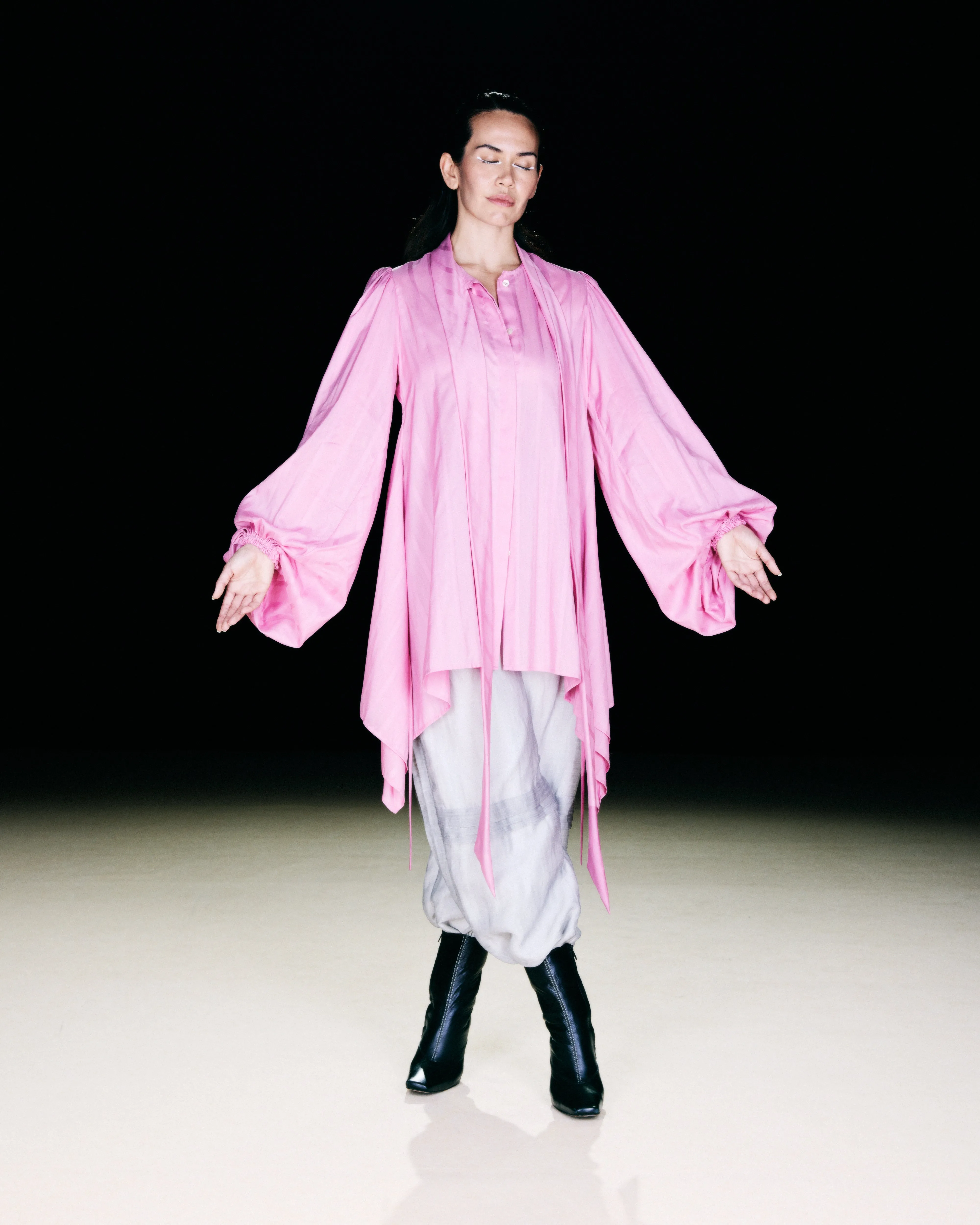 Bishop Sleeve Trapeze Shirt
