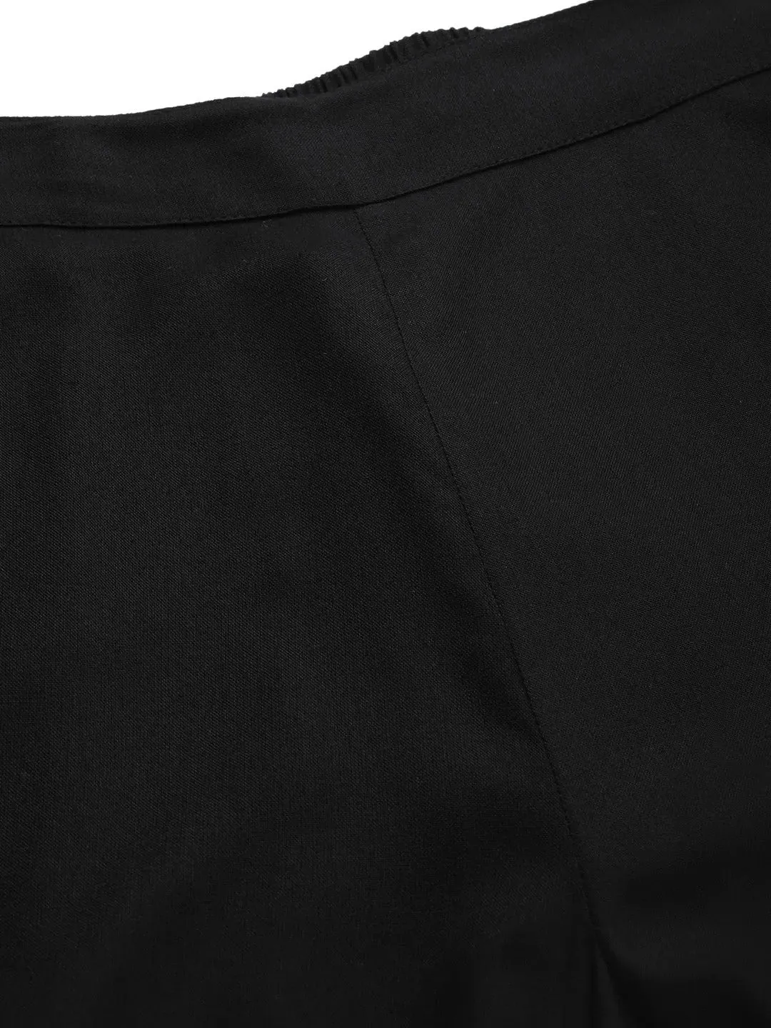 Black Frilly Liva Pants