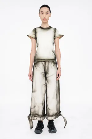 BLACK SHADOW CROPPED DENIM PANTS