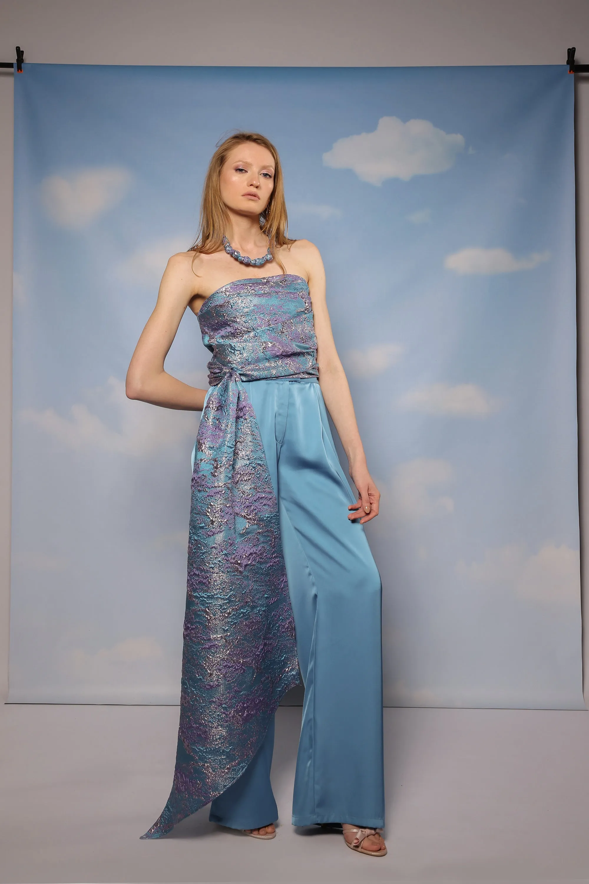 Blue Belle Top - Blue