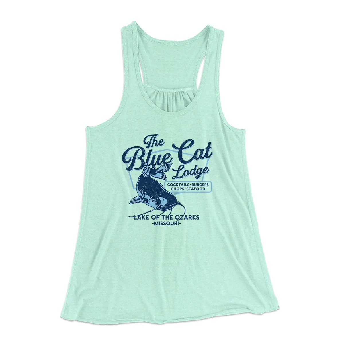Blue Cat Lodge Women's Flowey Tank Top