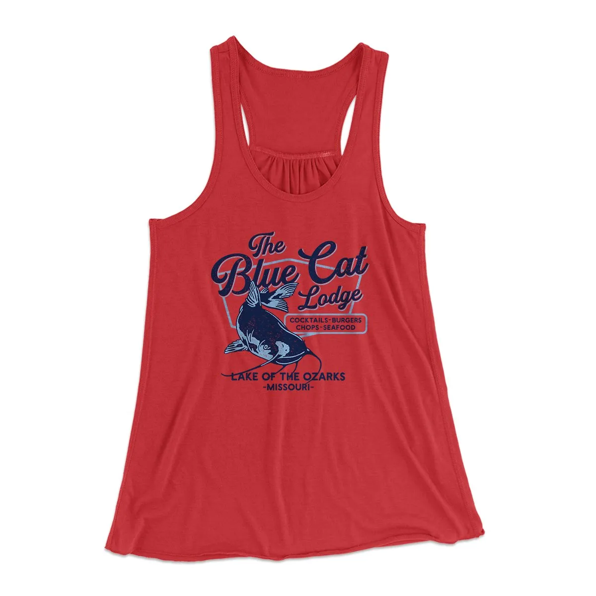 Blue Cat Lodge Women's Flowey Tank Top