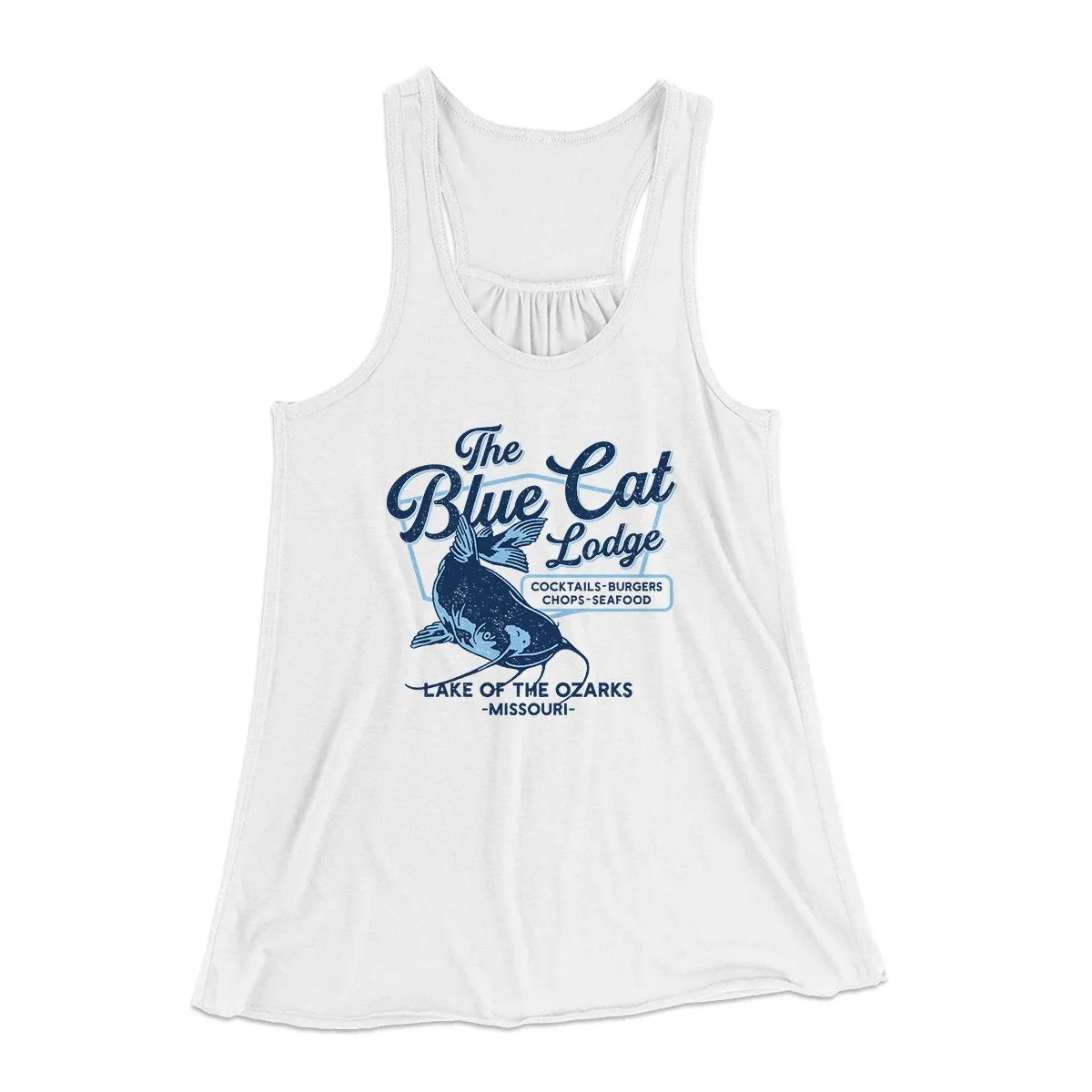Blue Cat Lodge Women's Flowey Tank Top