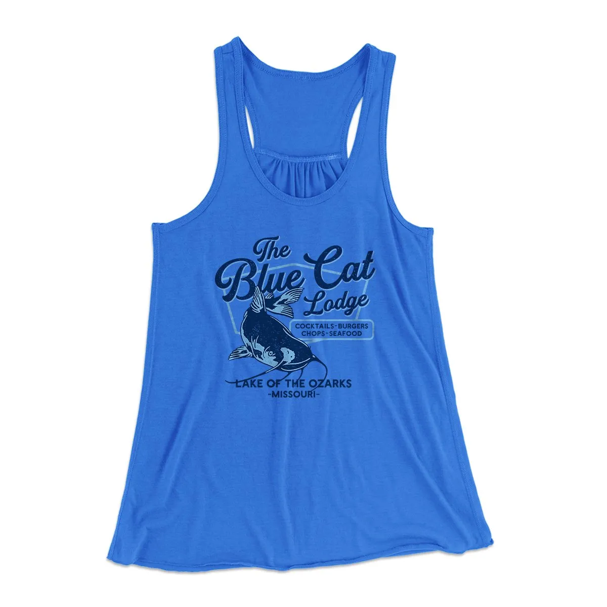 Blue Cat Lodge Women's Flowey Tank Top