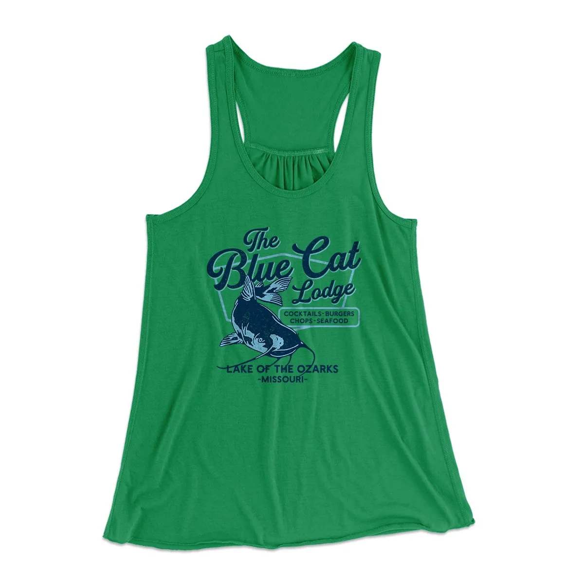 Blue Cat Lodge Women's Flowey Tank Top