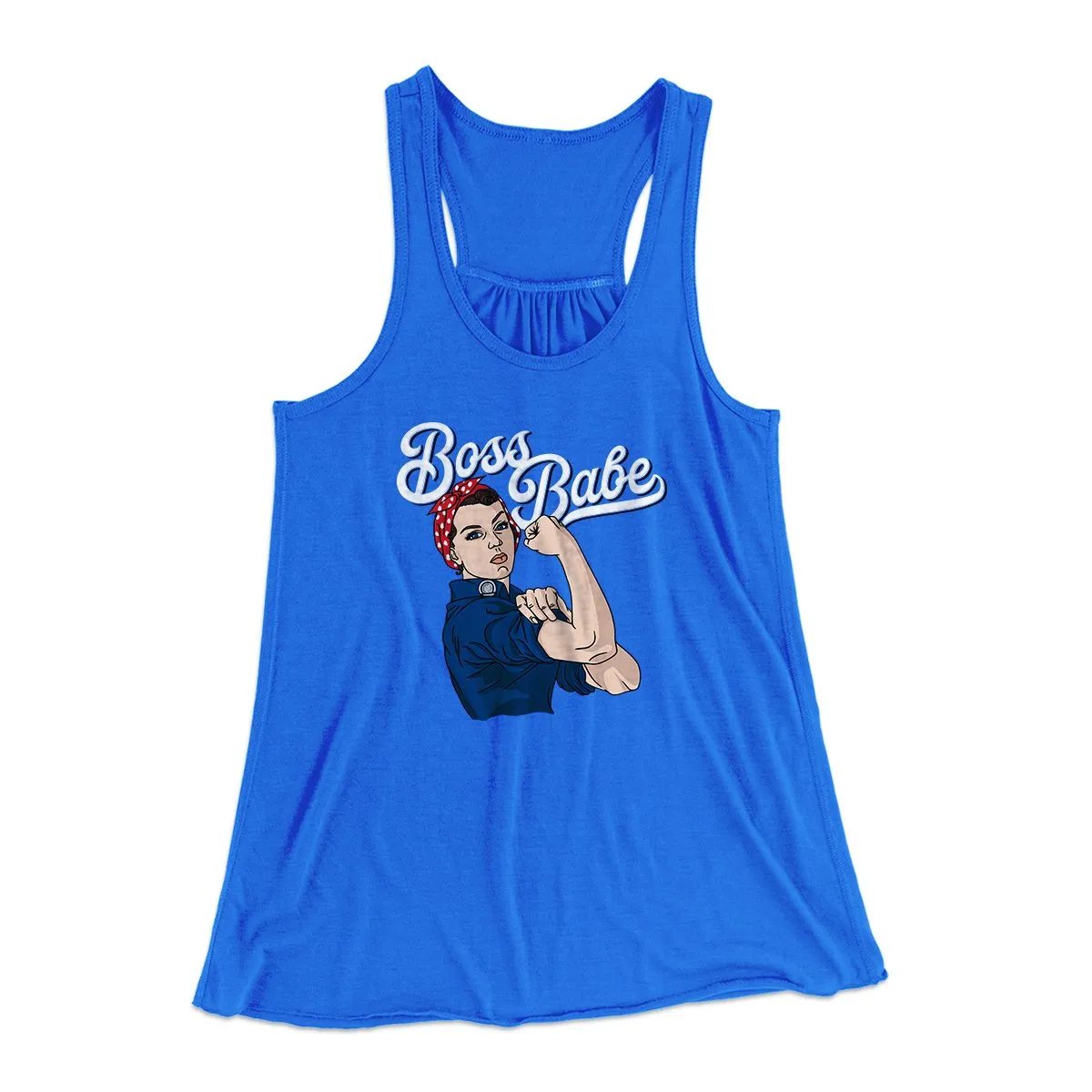 Boss Babe Women's Flowey Tank Top