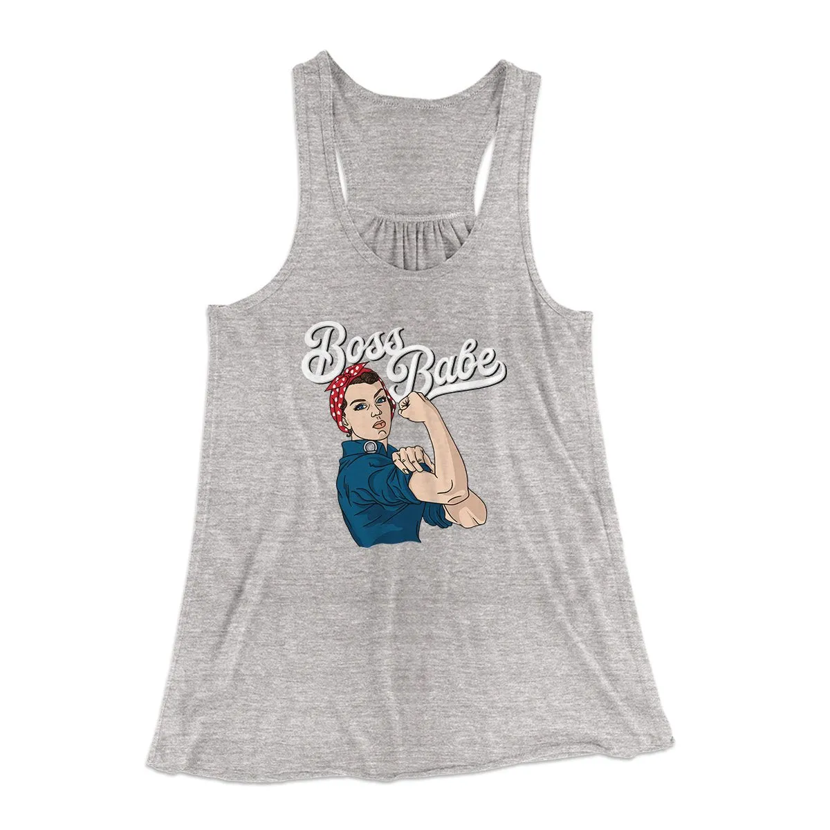 Boss Babe Women's Flowey Tank Top
