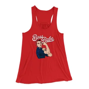 Boss Babe Women's Flowey Tank Top